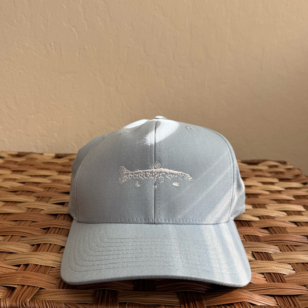 Light Blue Embroidered Golf Hat
